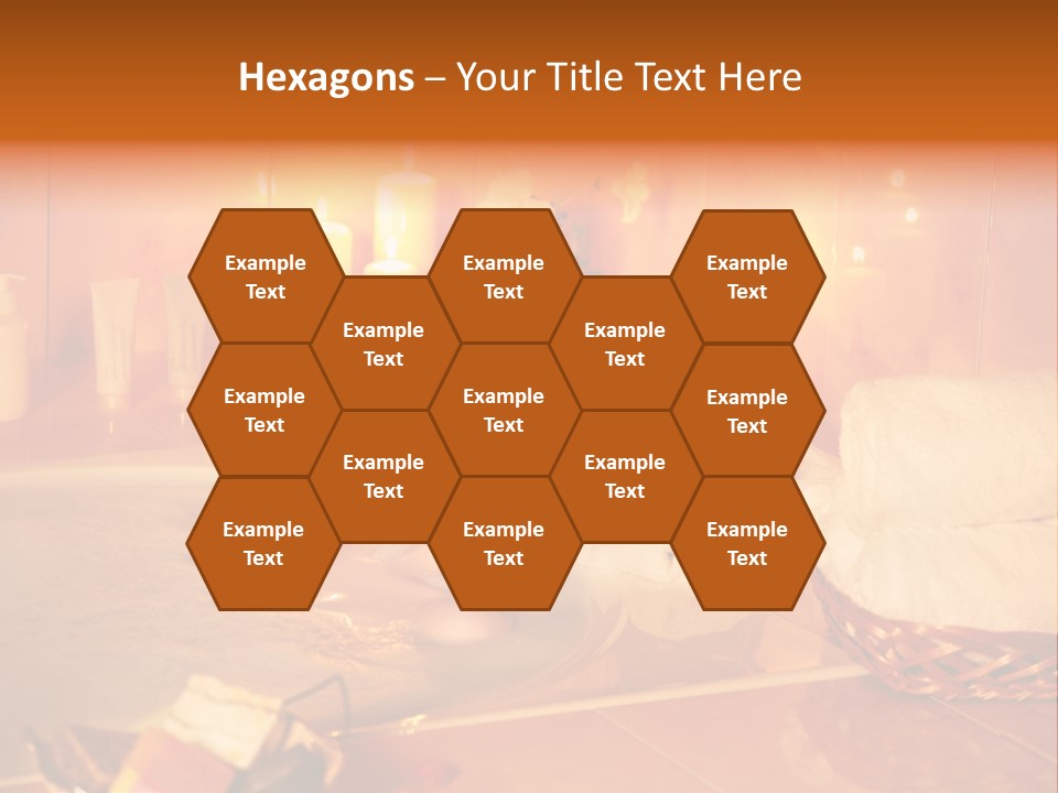 Hot Tub Bathhouse Beauty PowerPoint Template