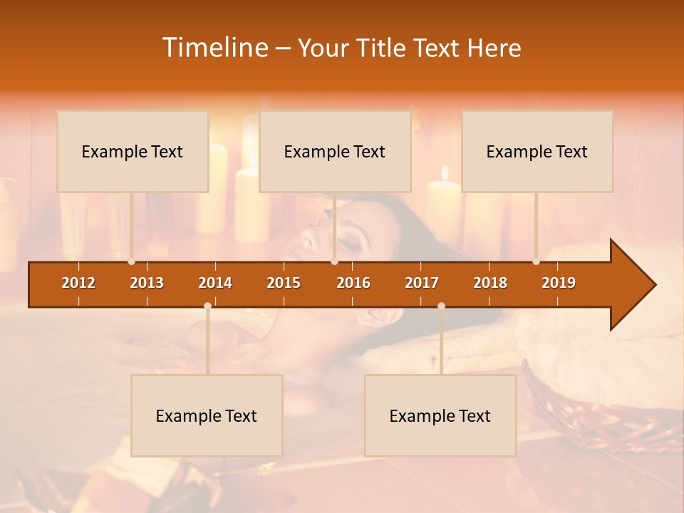 Hot Tub Bathhouse Beauty PowerPoint Template