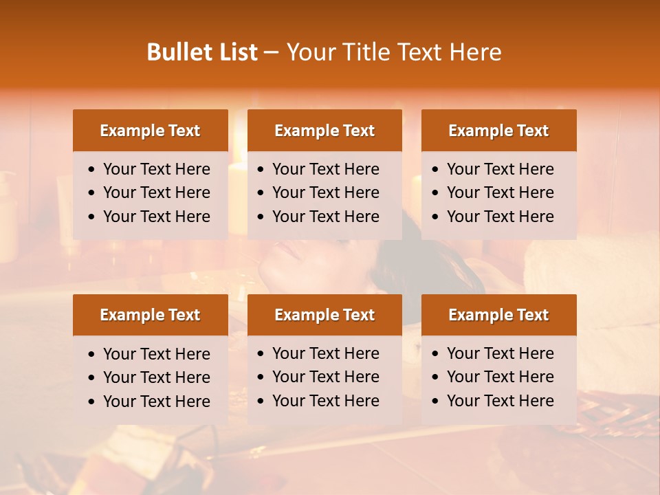 Hot Tub Bathhouse Beauty PowerPoint Template