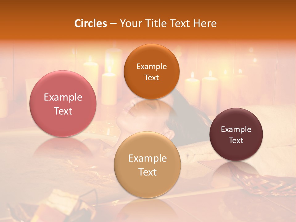 Hot Tub Bathhouse Beauty PowerPoint Template