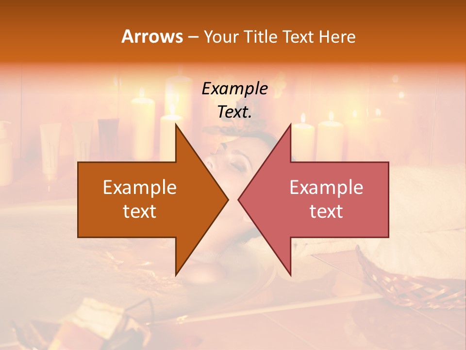 Hot Tub Bathhouse Beauty PowerPoint Template