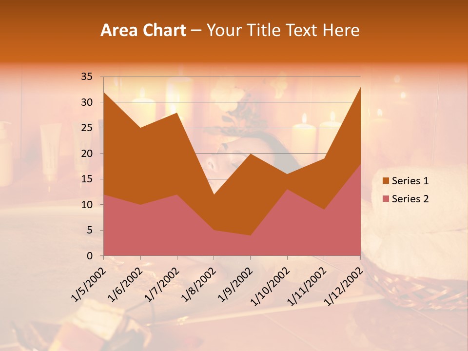 Hot Tub Bathhouse Beauty PowerPoint Template