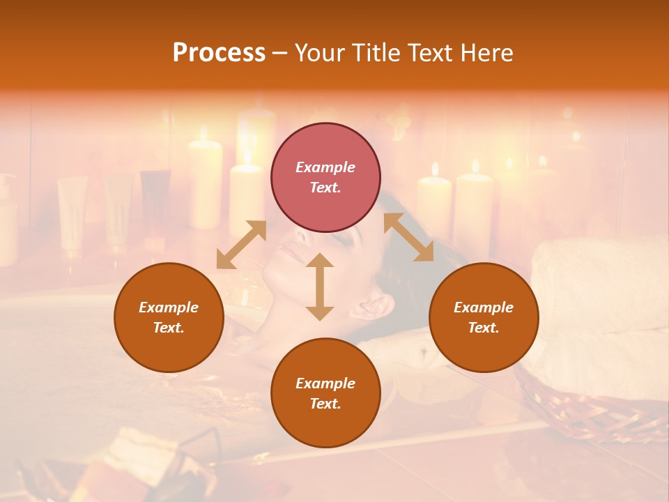 Hot Tub Bathhouse Beauty PowerPoint Template