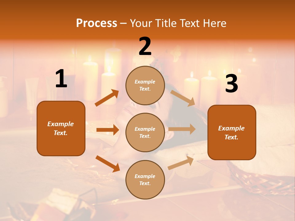 Hot Tub Bathhouse Beauty PowerPoint Template