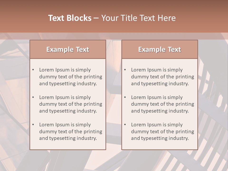 Architecture Geometric Modern PowerPoint Template