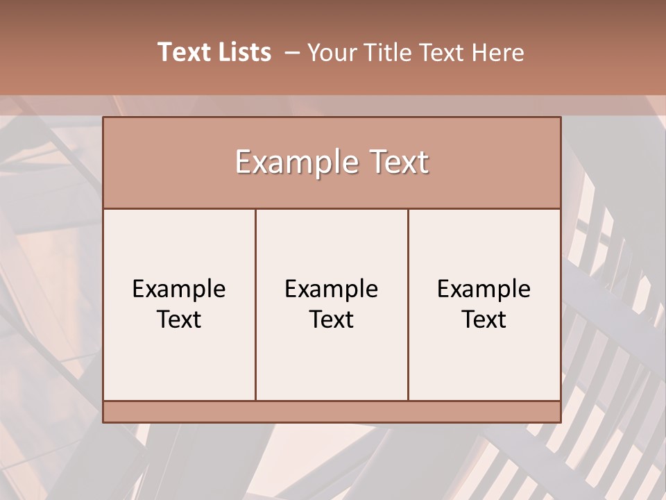 Architecture Geometric Modern PowerPoint Template