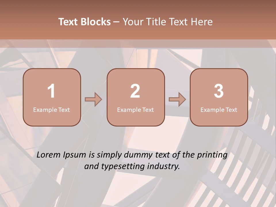 Architecture Geometric Modern PowerPoint Template