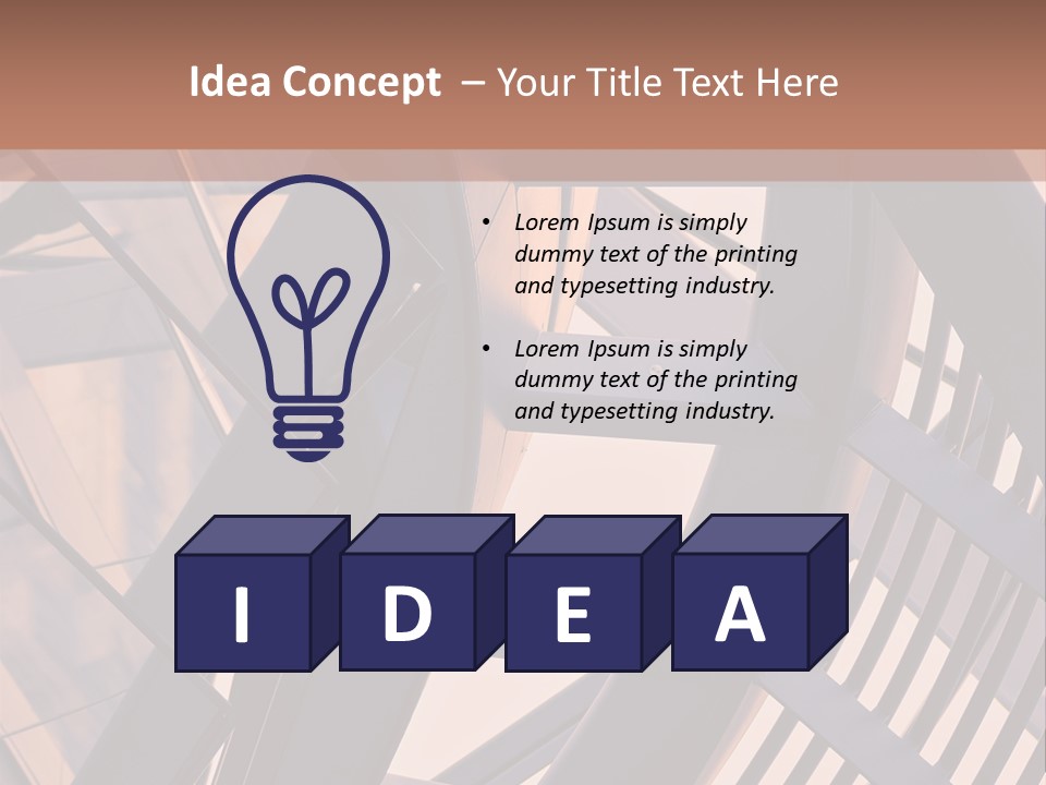 Architecture Geometric Modern PowerPoint Template