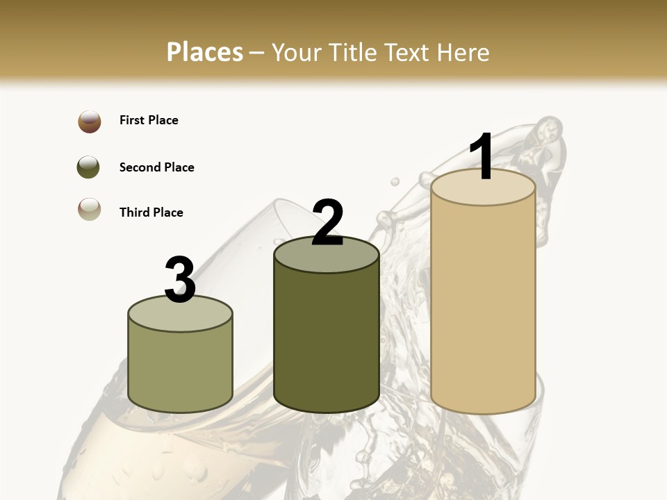 Spill Splash Refreshing PowerPoint Template