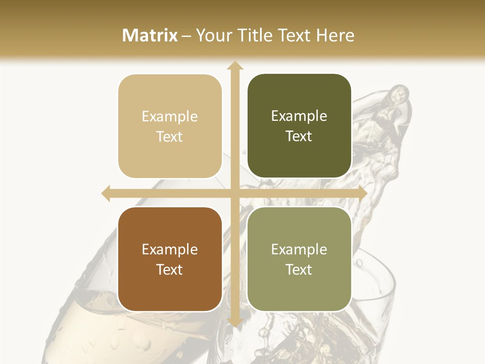 Spill Splash Refreshing PowerPoint Template