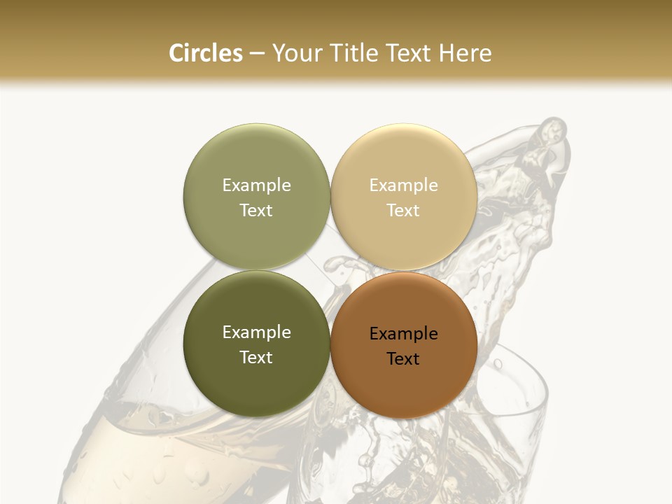 Spill Splash Refreshing PowerPoint Template