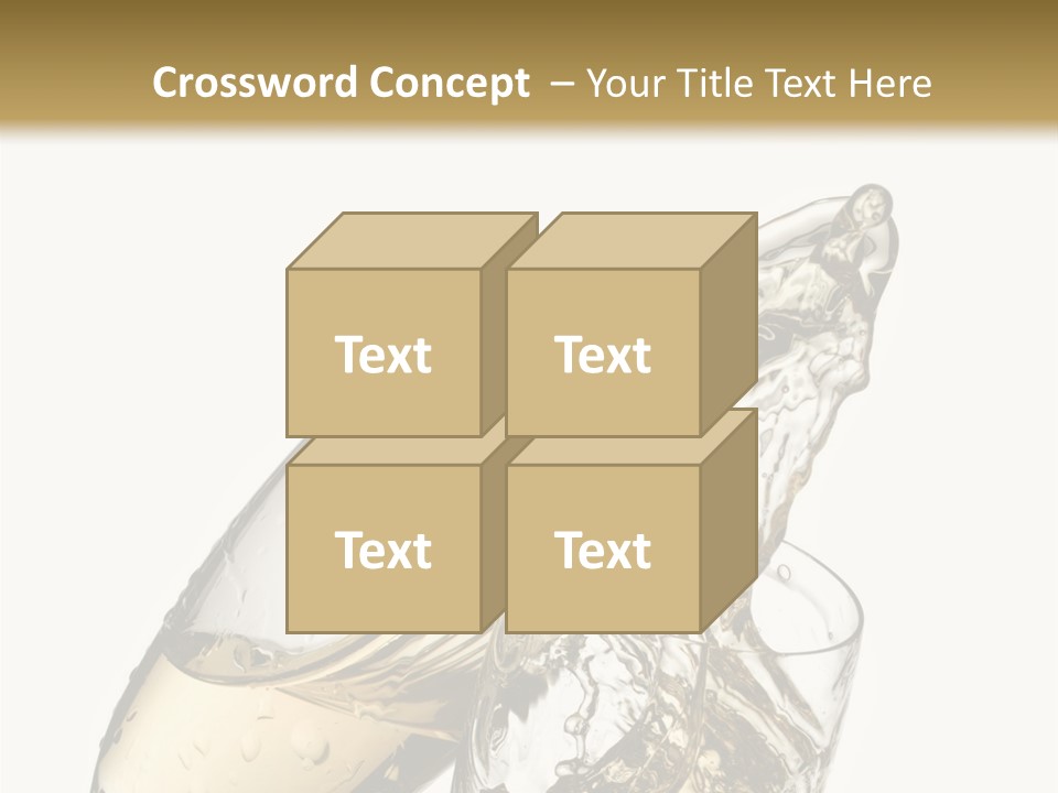 Spill Splash Refreshing PowerPoint Template