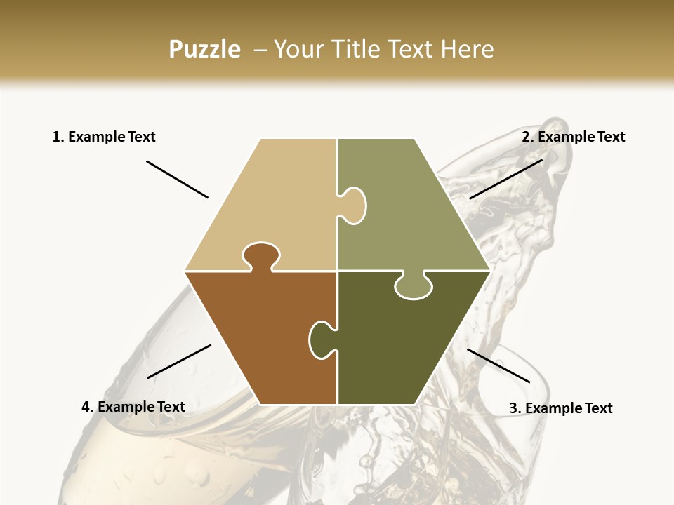 Spill Splash Refreshing PowerPoint Template