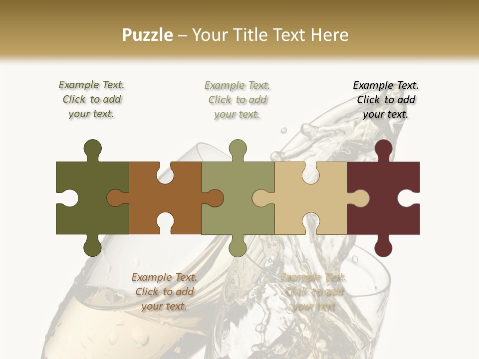 Spill Splash Refreshing PowerPoint Template