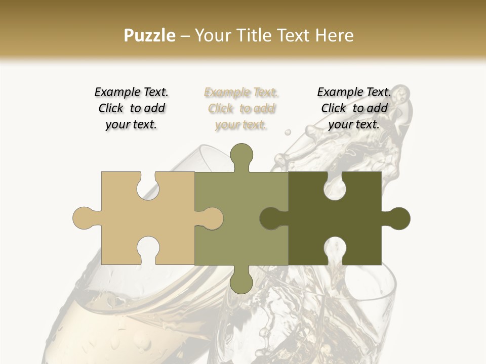 Spill Splash Refreshing PowerPoint Template