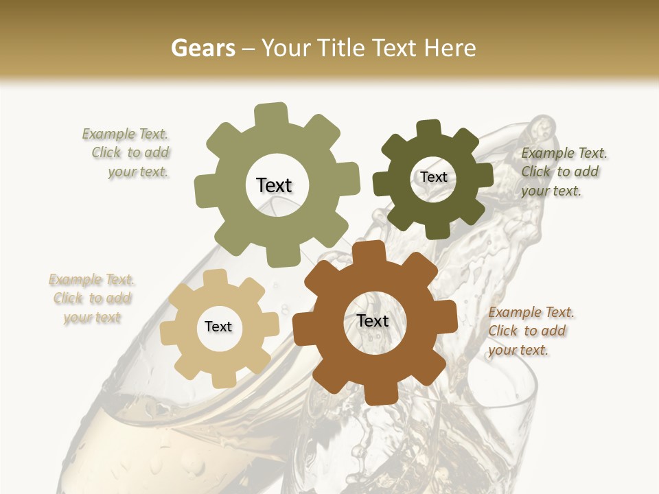 Spill Splash Refreshing PowerPoint Template