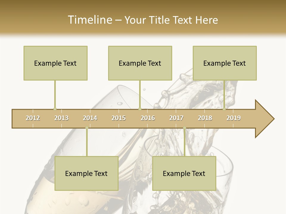 Spill Splash Refreshing PowerPoint Template