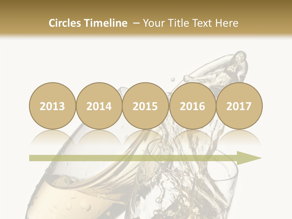 Spill Splash Refreshing PowerPoint Template