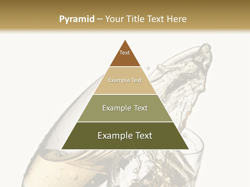 Spill Splash Refreshing PowerPoint Template