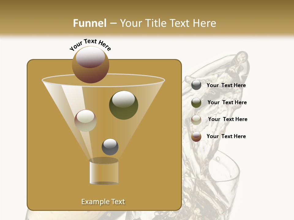 Spill Splash Refreshing PowerPoint Template