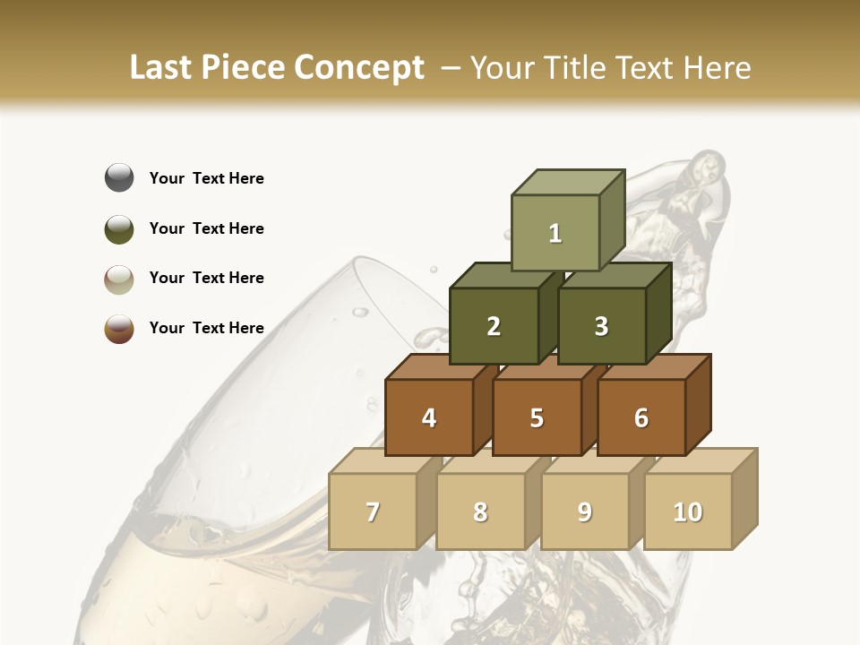 Spill Splash Refreshing PowerPoint Template
