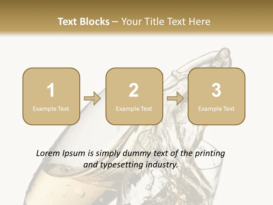 Spill Splash Refreshing PowerPoint Template