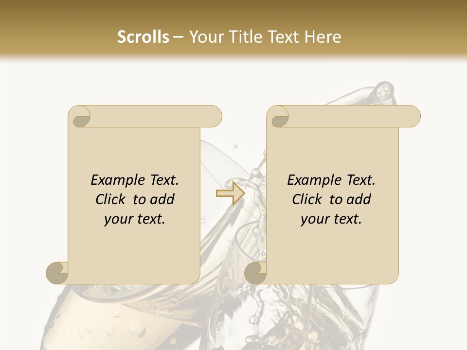 Spill Splash Refreshing PowerPoint Template