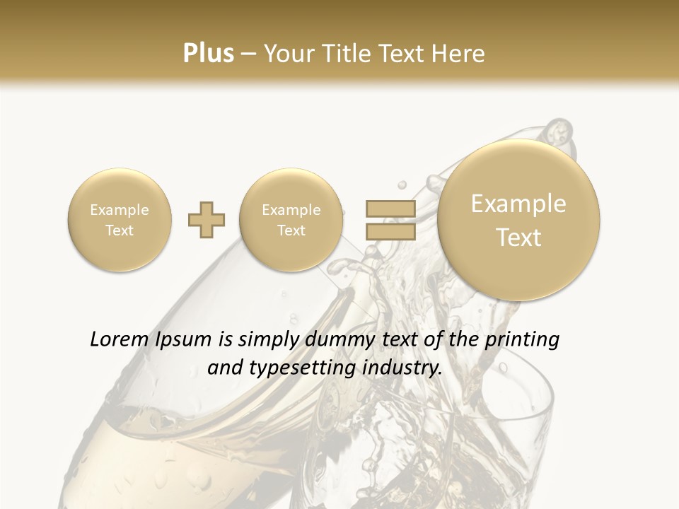 Spill Splash Refreshing PowerPoint Template