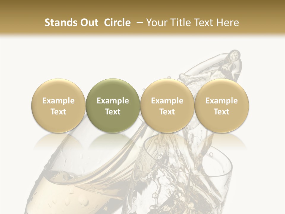 Spill Splash Refreshing PowerPoint Template