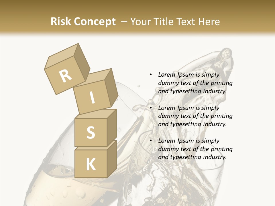 Spill Splash Refreshing PowerPoint Template