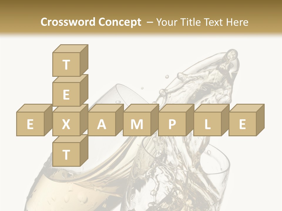 Spill Splash Refreshing PowerPoint Template