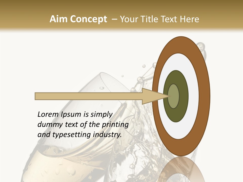 Spill Splash Refreshing PowerPoint Template