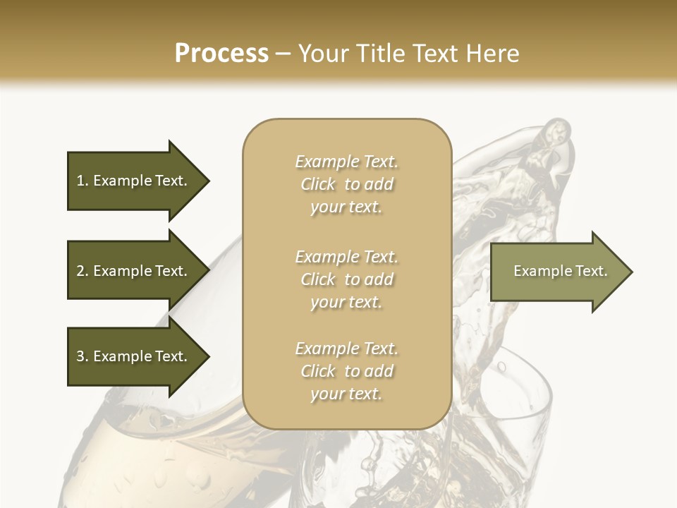 Spill Splash Refreshing PowerPoint Template