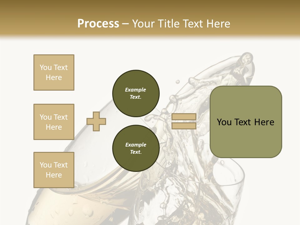 Spill Splash Refreshing PowerPoint Template