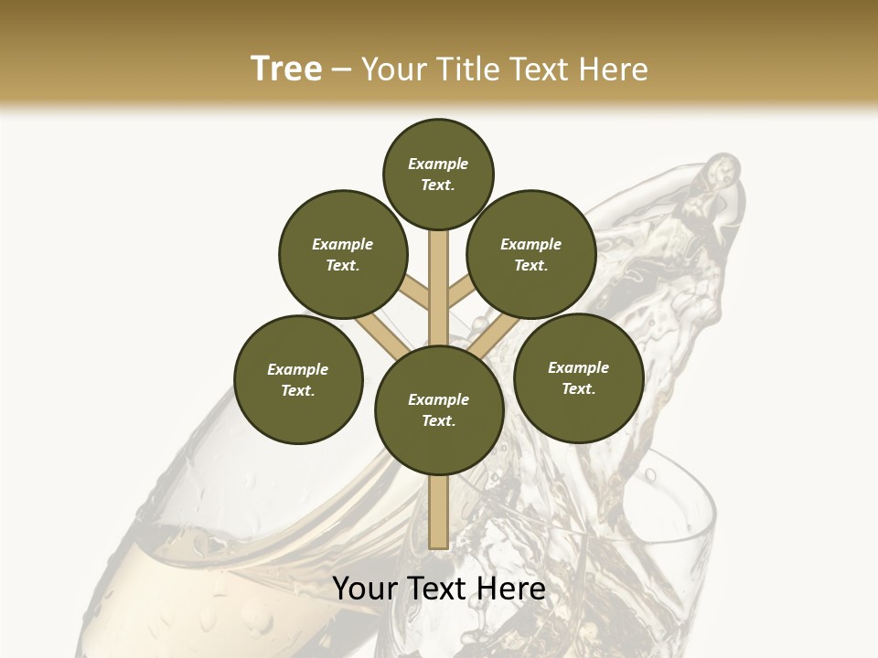 Spill Splash Refreshing PowerPoint Template