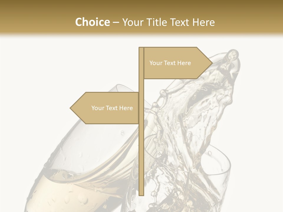 Spill Splash Refreshing PowerPoint Template