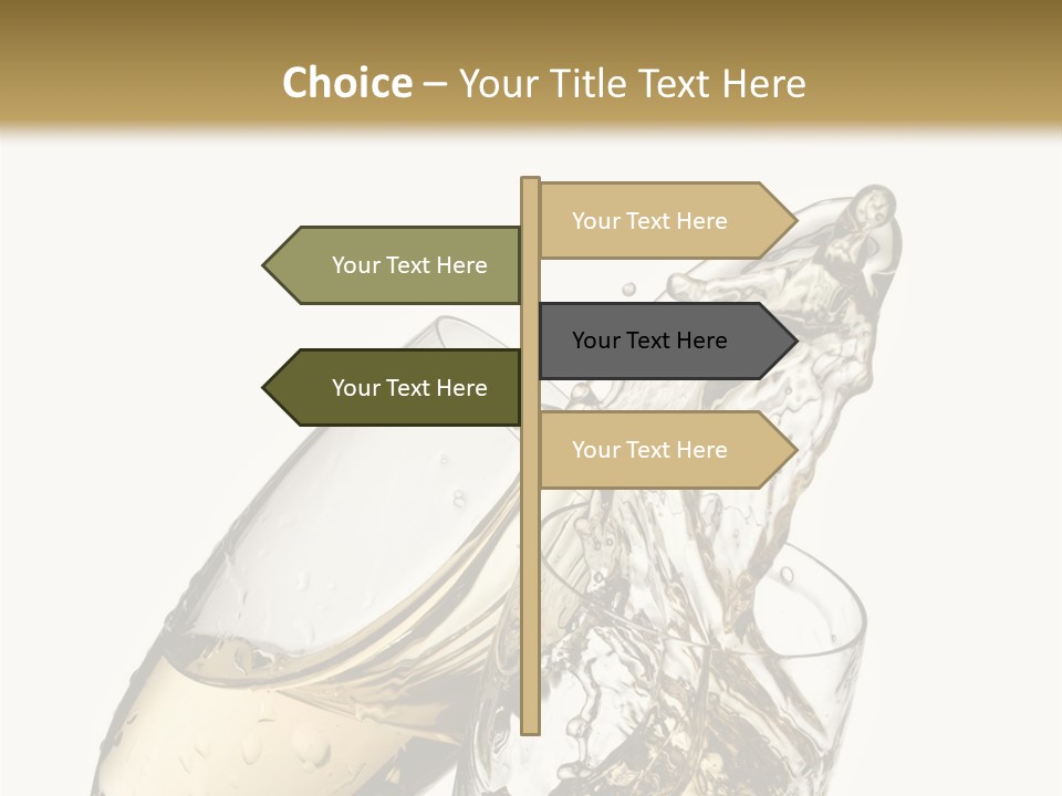 Spill Splash Refreshing PowerPoint Template