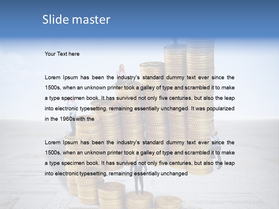 Luxury Rich Growin PowerPoint Template