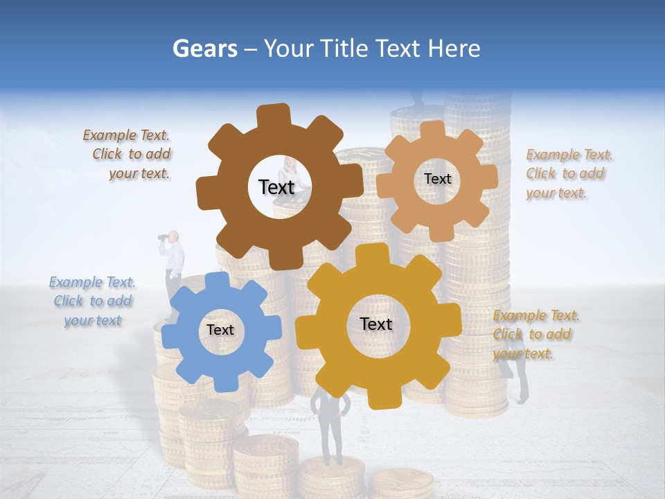 Luxury Rich Growin PowerPoint Template