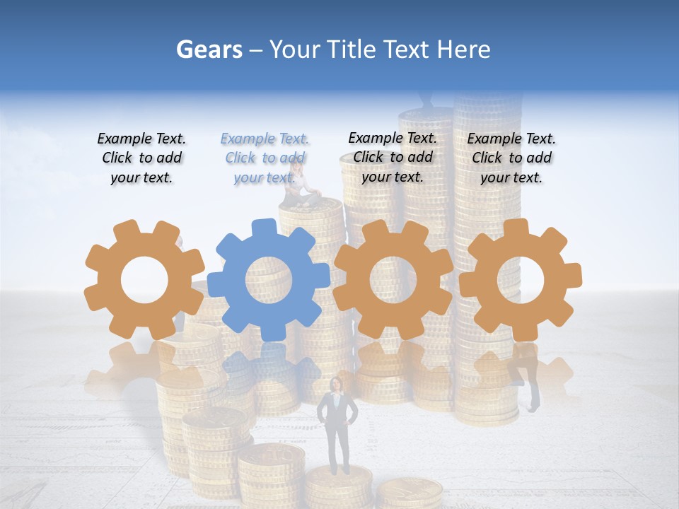 Luxury Rich Growin PowerPoint Template