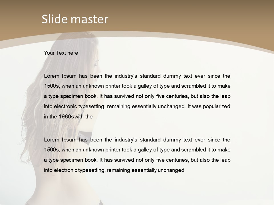 Home Indoor Natural PowerPoint Template