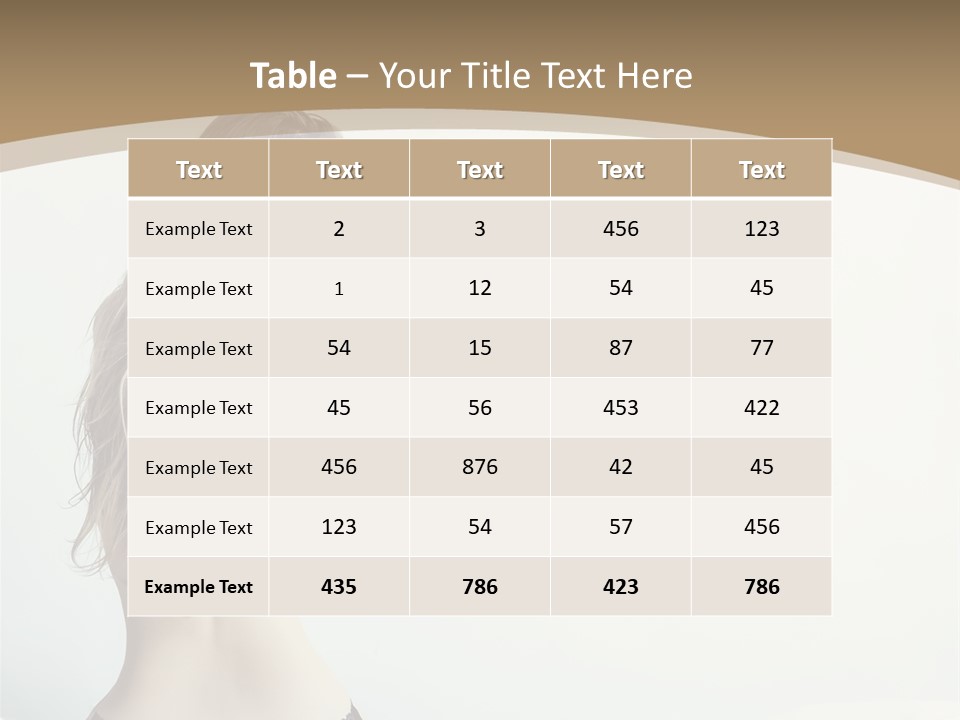 Home Indoor Natural PowerPoint Template