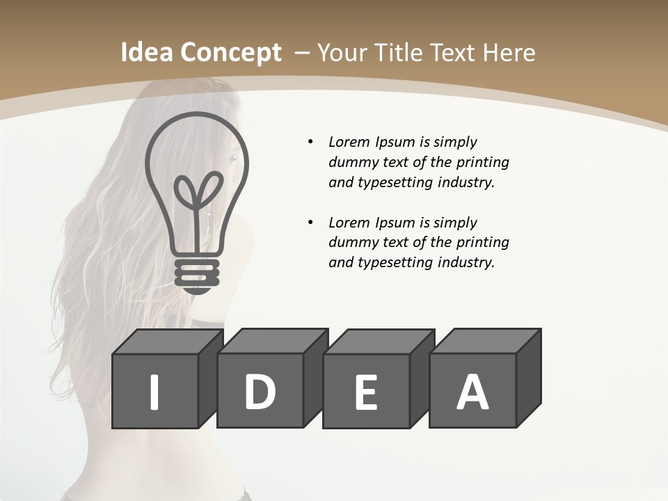 Home Indoor Natural PowerPoint Template