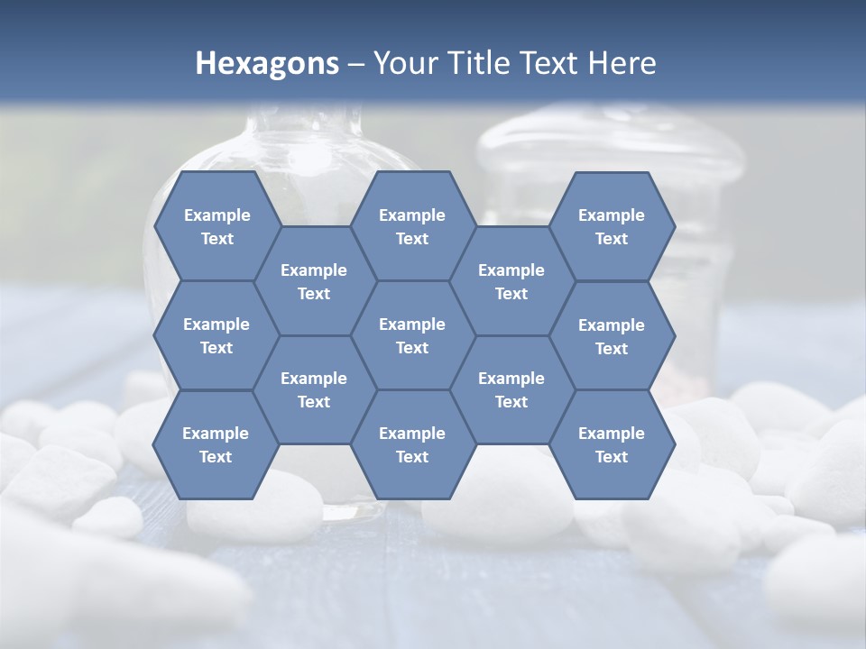 Closeup Mineral Salt Natural Cosmetics PowerPoint Template