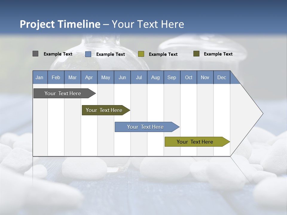 Closeup Mineral Salt Natural Cosmetics PowerPoint Template