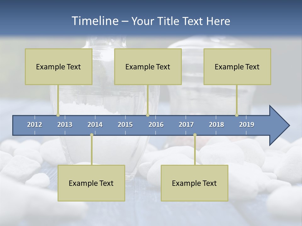 Closeup Mineral Salt Natural Cosmetics PowerPoint Template