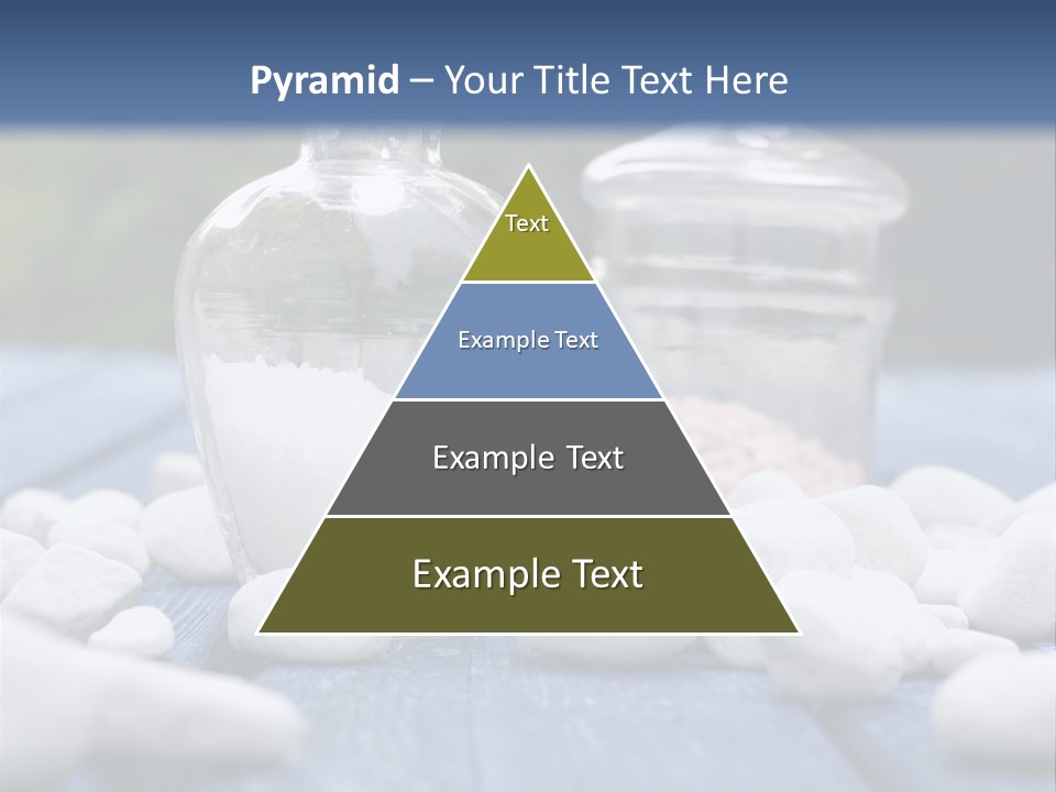 Closeup Mineral Salt Natural Cosmetics PowerPoint Template