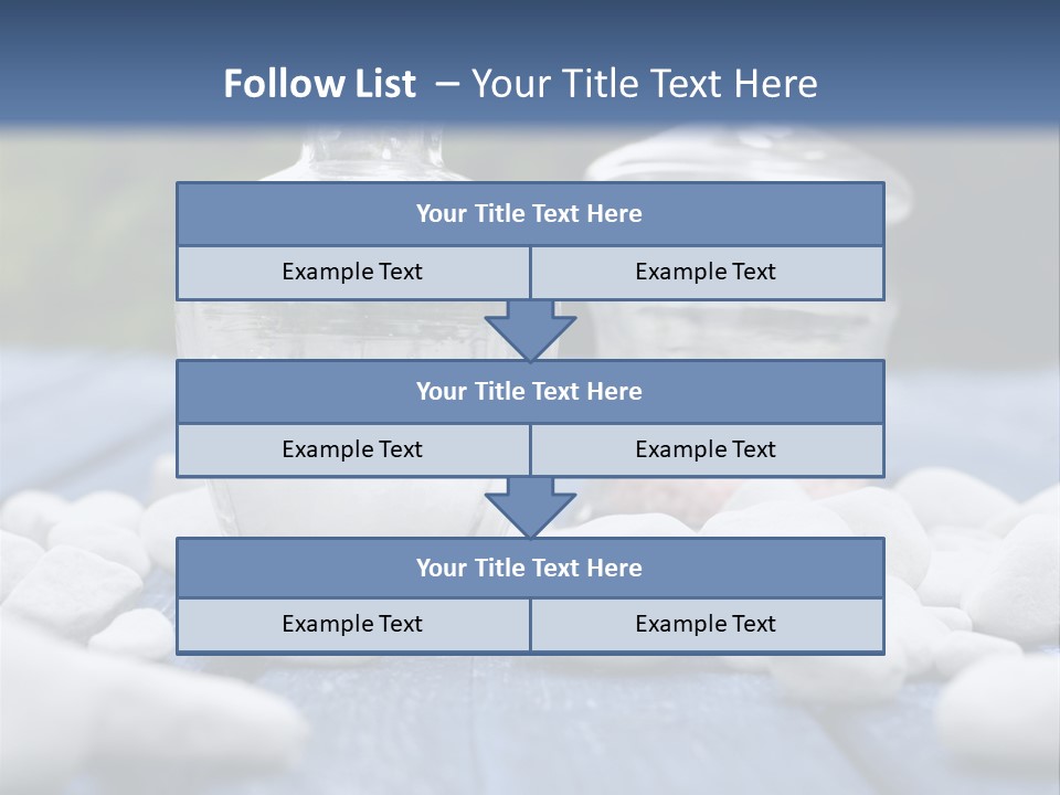 Closeup Mineral Salt Natural Cosmetics PowerPoint Template