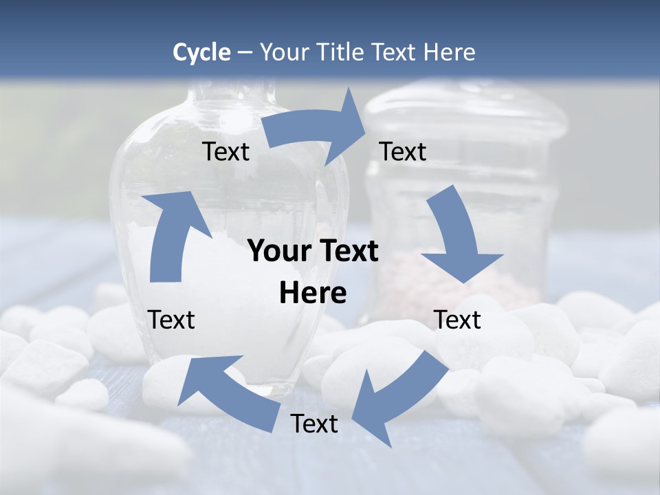 Closeup Mineral Salt Natural Cosmetics PowerPoint Template