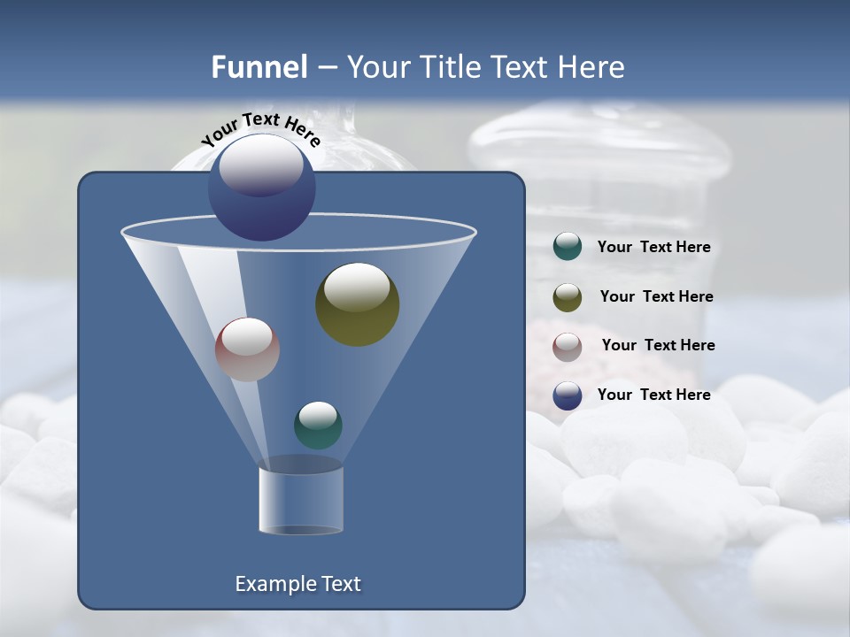 Closeup Mineral Salt Natural Cosmetics PowerPoint Template